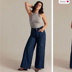 We The Free Jeans Crvy Gia Wide-Leg Jeans
